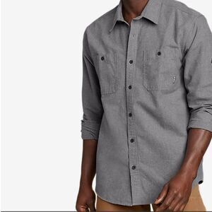 Eddie Bauer Expedition Flannel Button Down Shirt